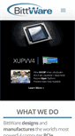 Mobile Screenshot of bittware.com